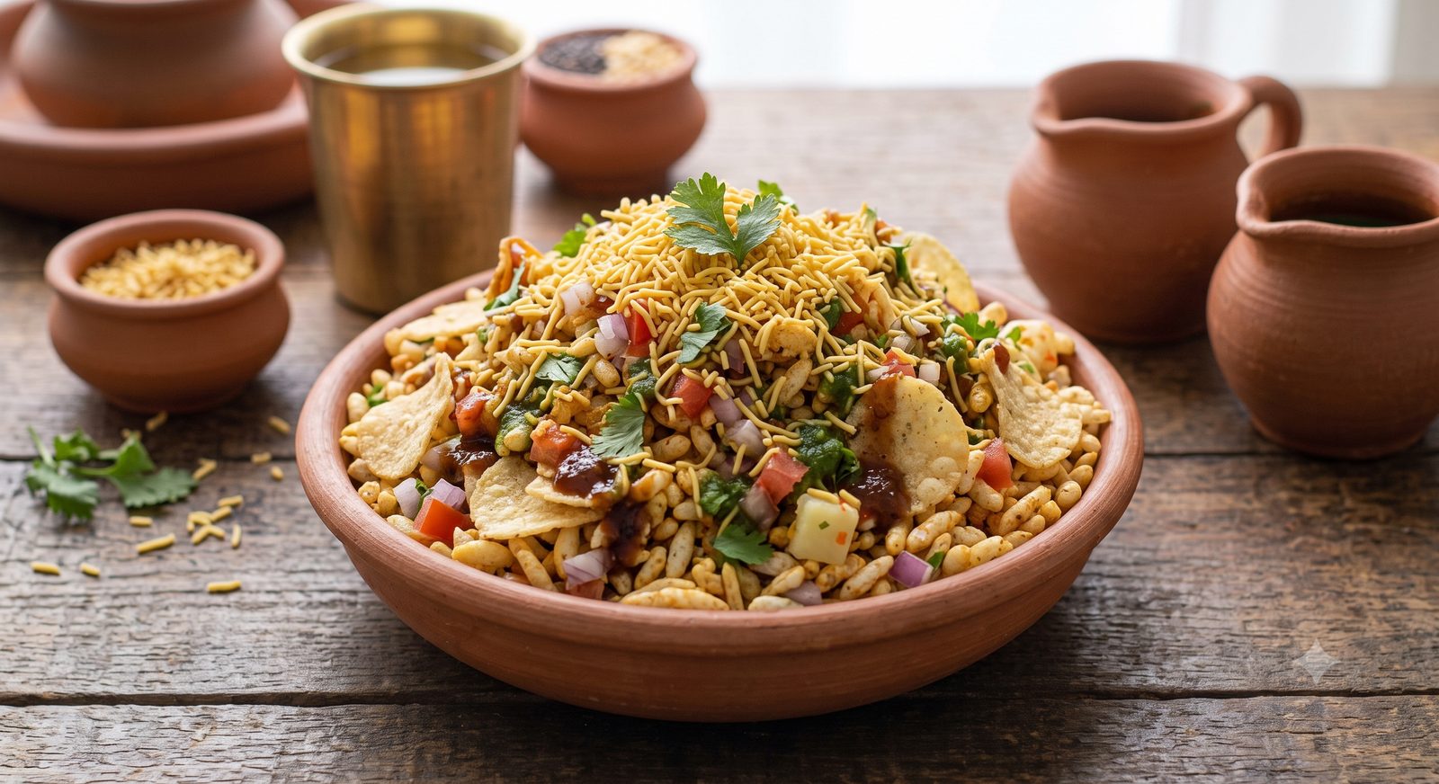 Photo of Bhel Puri served on a plate