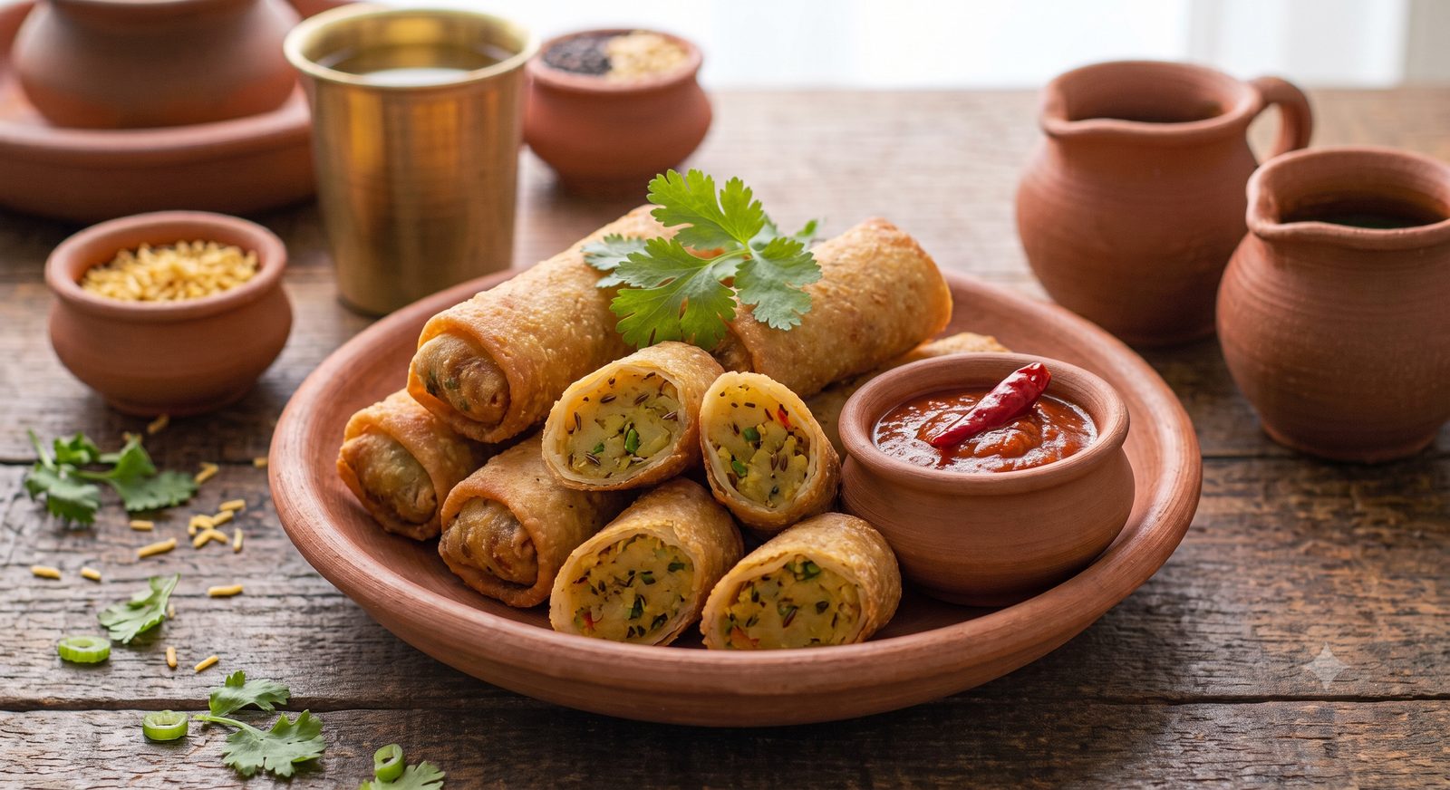 Photo of Bread Roll served on a plate