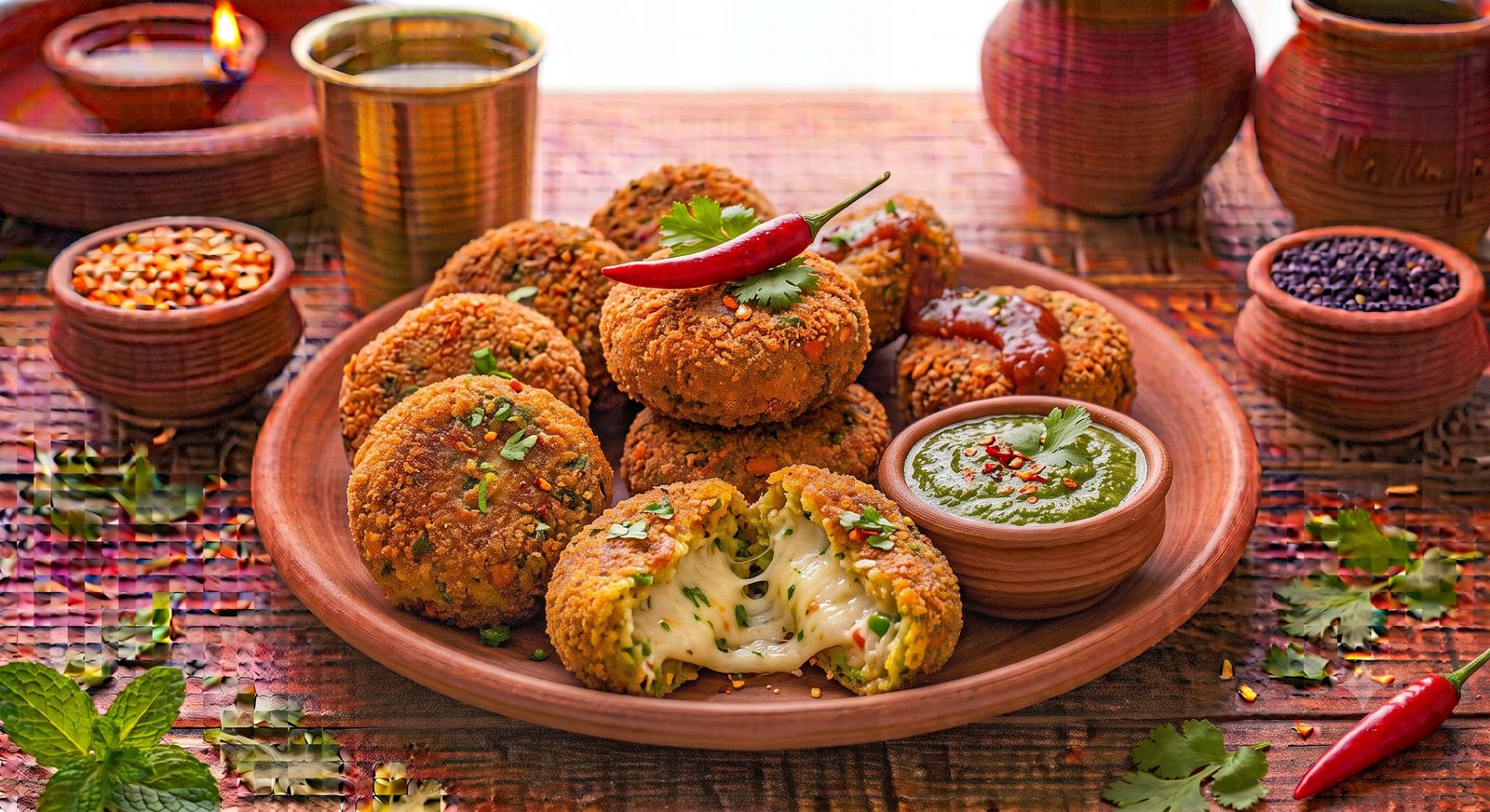 Photo of Cheese Cutlets served on a plate