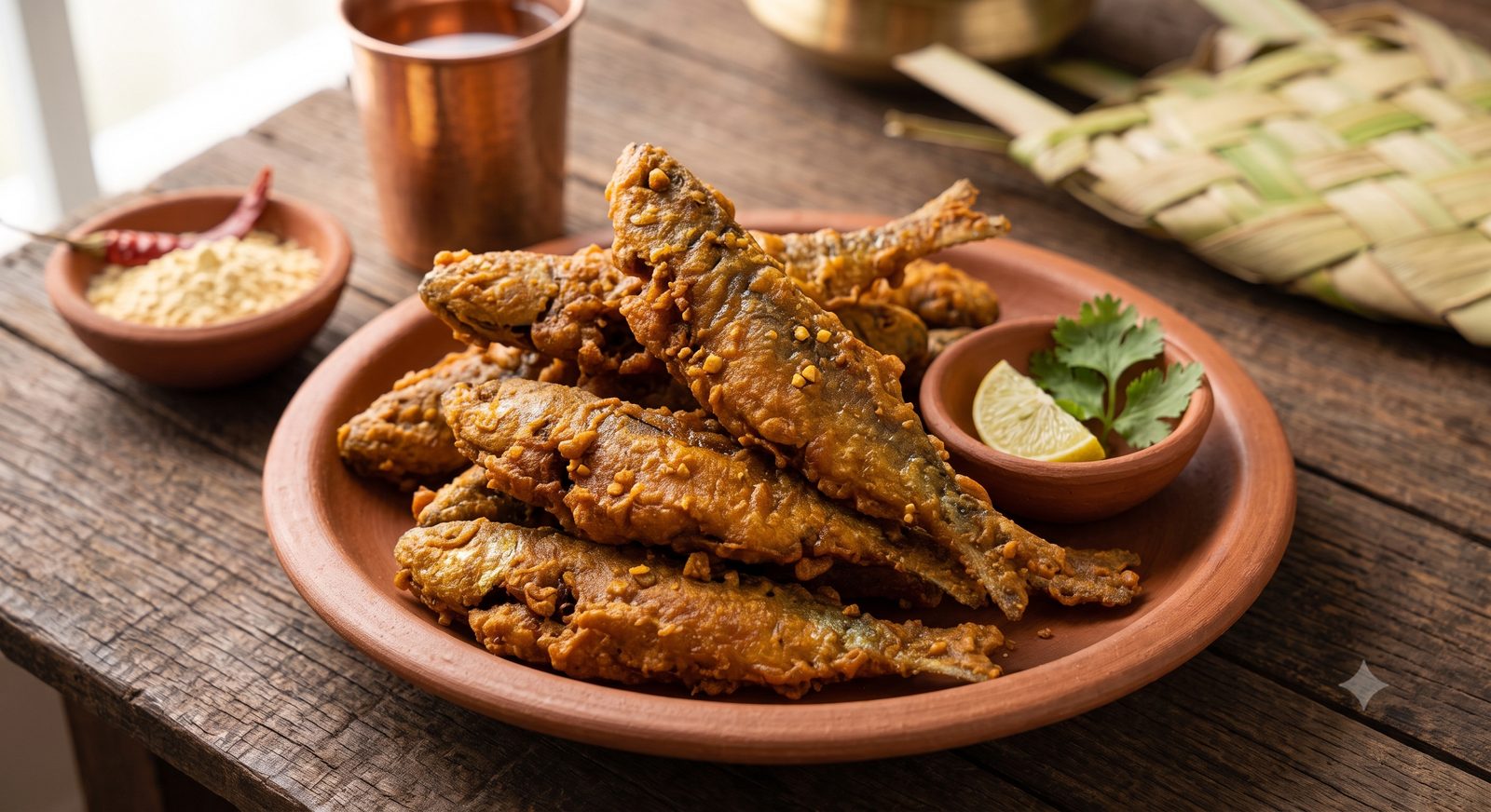 Photo of fish bajji served on a plate