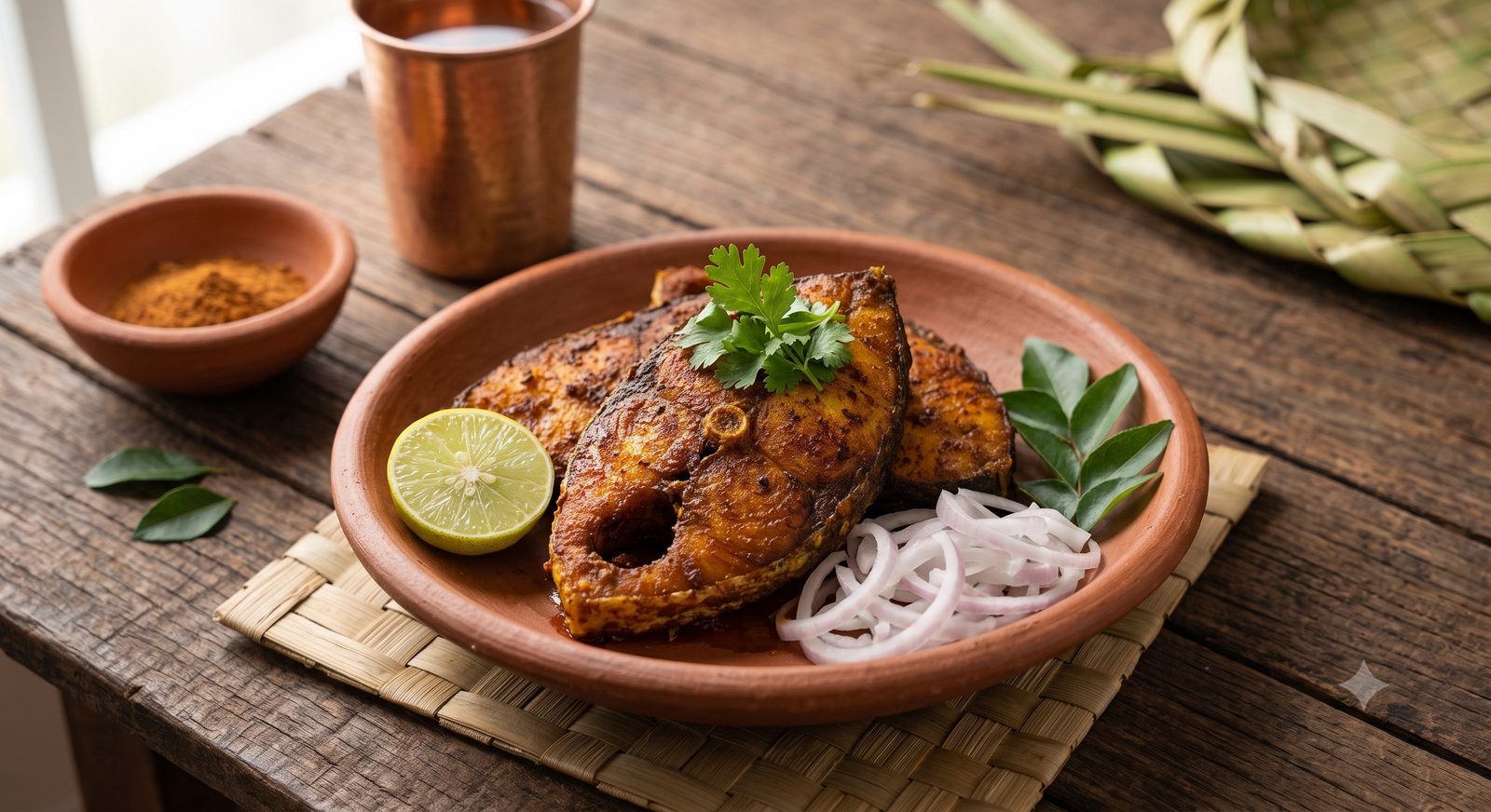 Photo of fish roast served on a plate