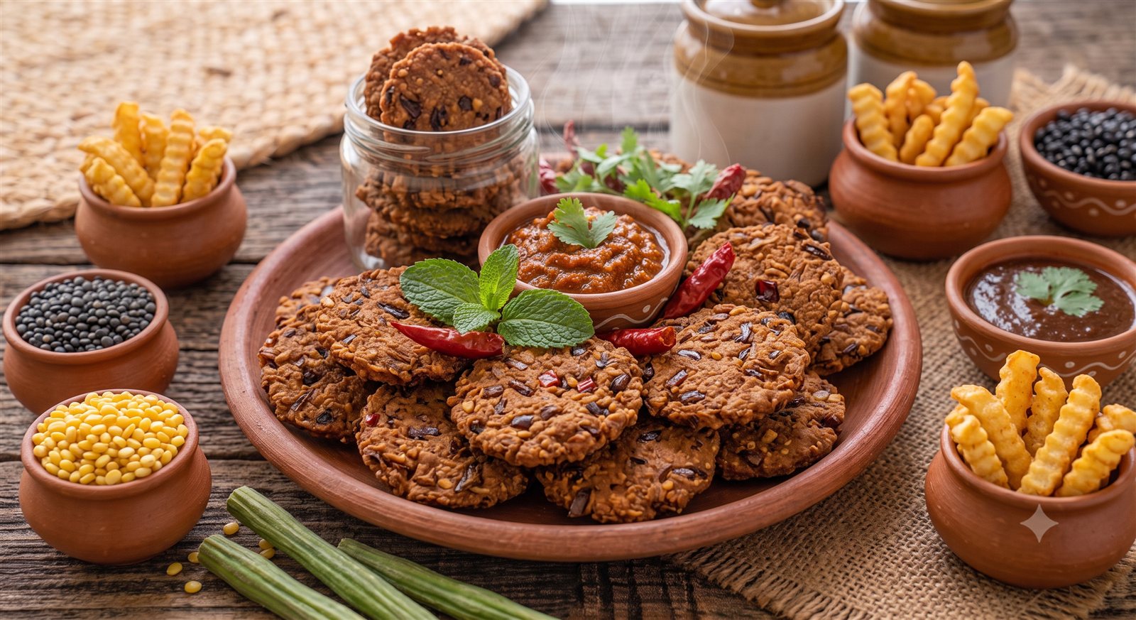Photo of Madhur Vadai stacked crisp and crunchy