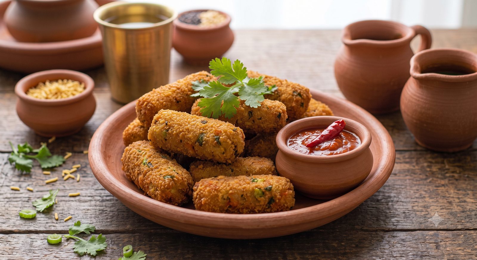 Photo of Moong Fingers served on a plate