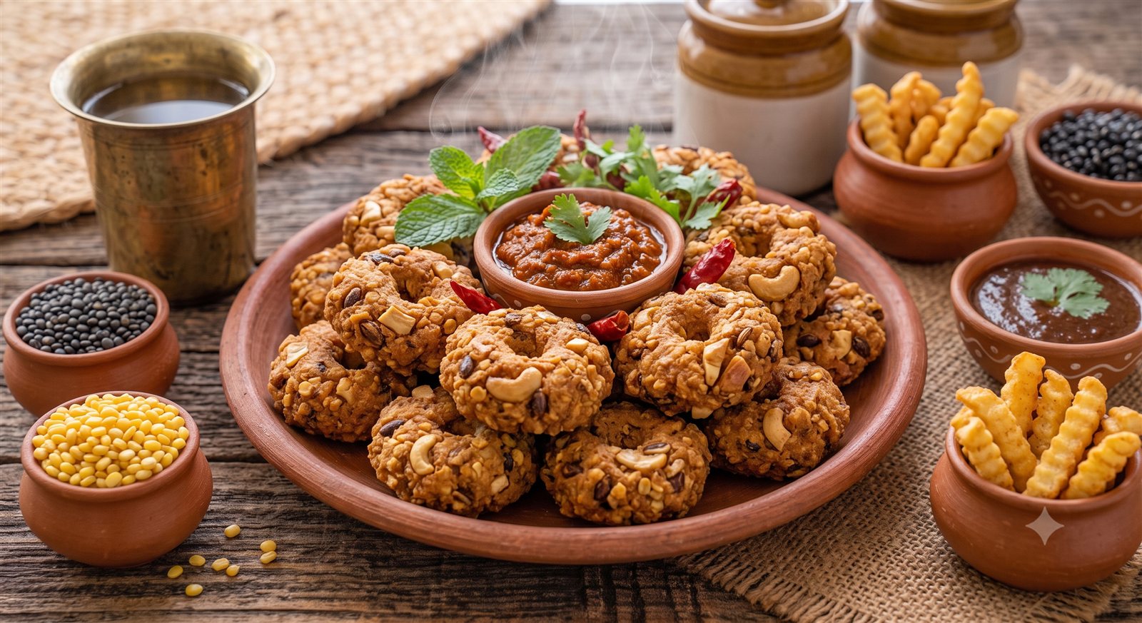 Photo of Mysore Vadai served with thokku