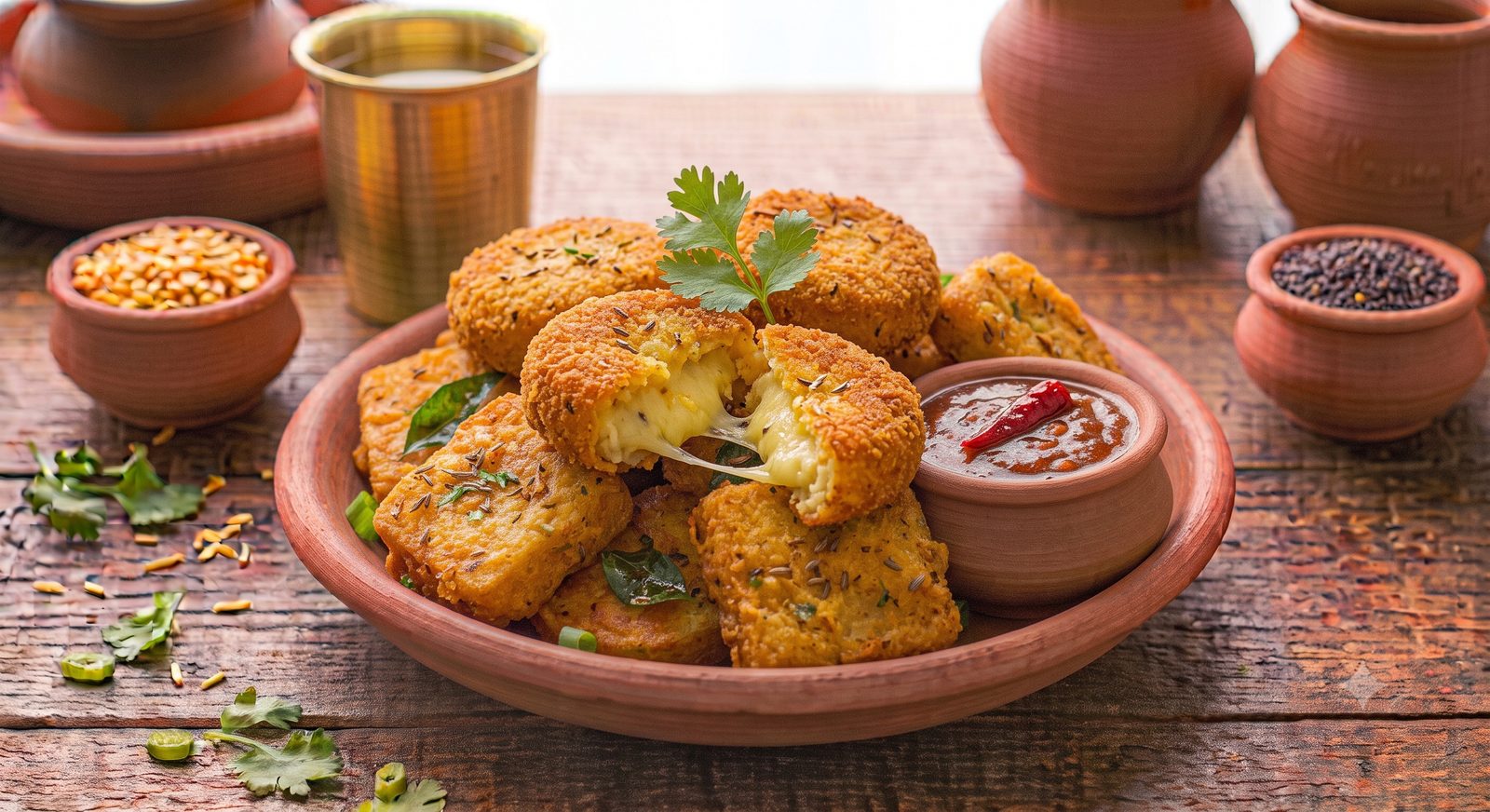 Photo of Potato Cheese Croquettes served on a plate