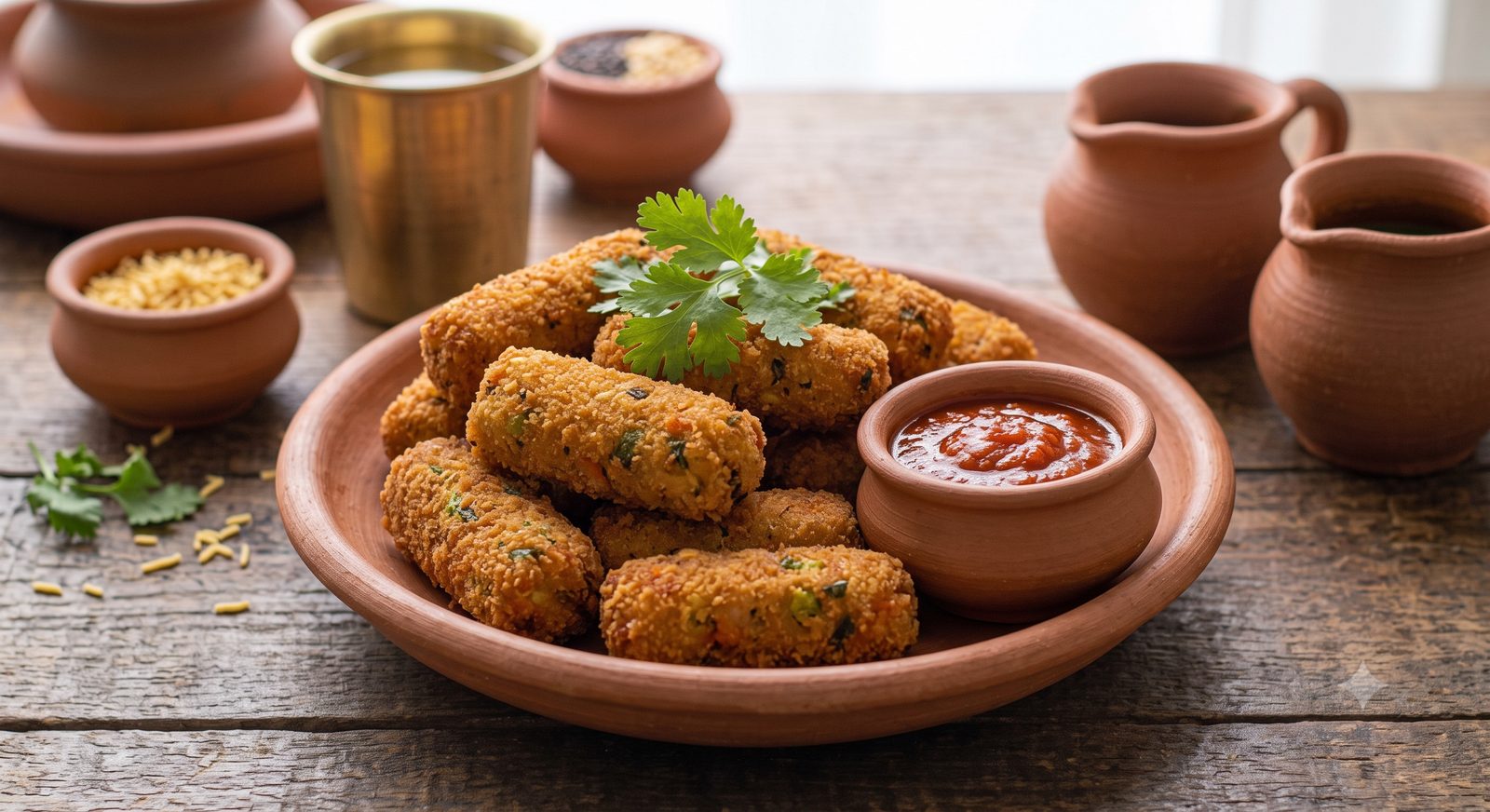 Photo of Vegetable Fingers served on a plate