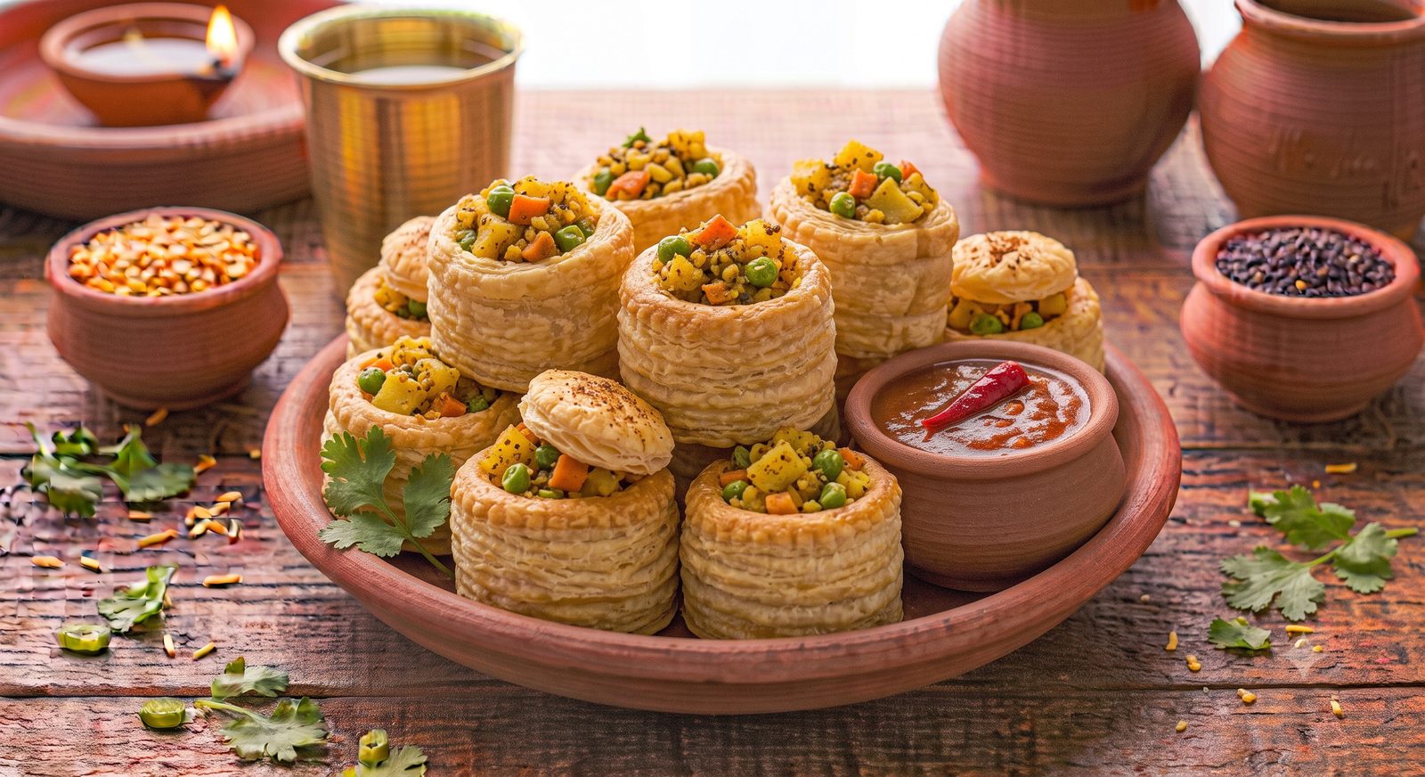 Photo of Vol-au-vent Cases served on a plate